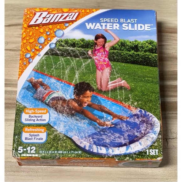 Banzai Other - Banzai Speed Blast Water Slide 5 - 12 Years
